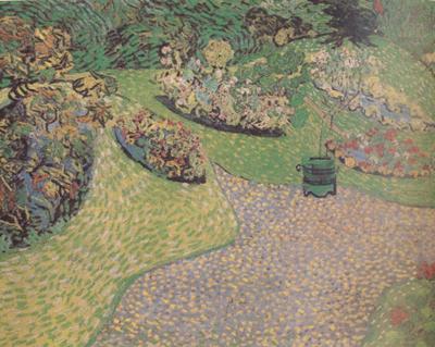 Vincent Van Gogh Garden in Auvers (nn04) china oil painting image